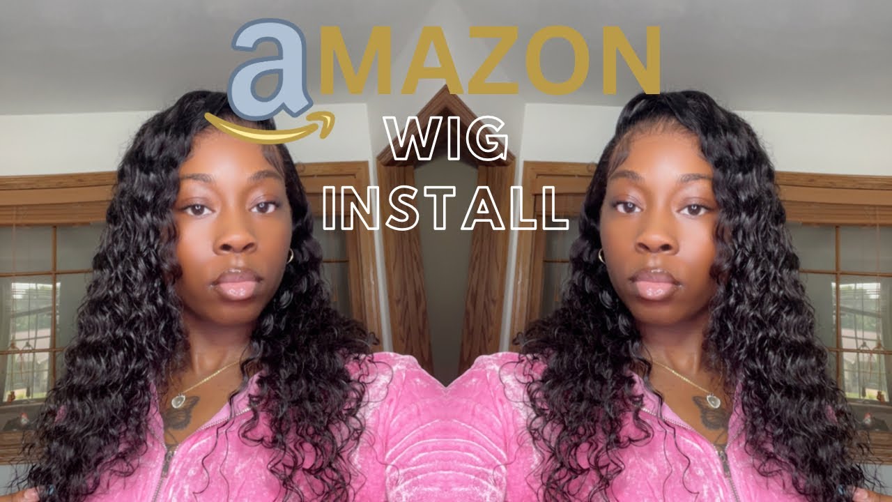 80 Amazon wig install NO CAP NO GLUE YouTube