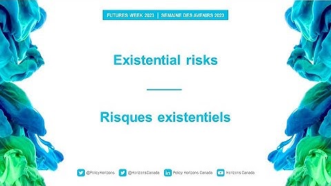 Existential risks | Futures Week 2023