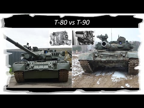 Видео: Танк Т-80У-М1 