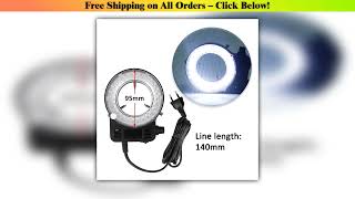 Microscope LED Ring Light Illuminator Lamp For Microscope Circle Light Industrial Microscope