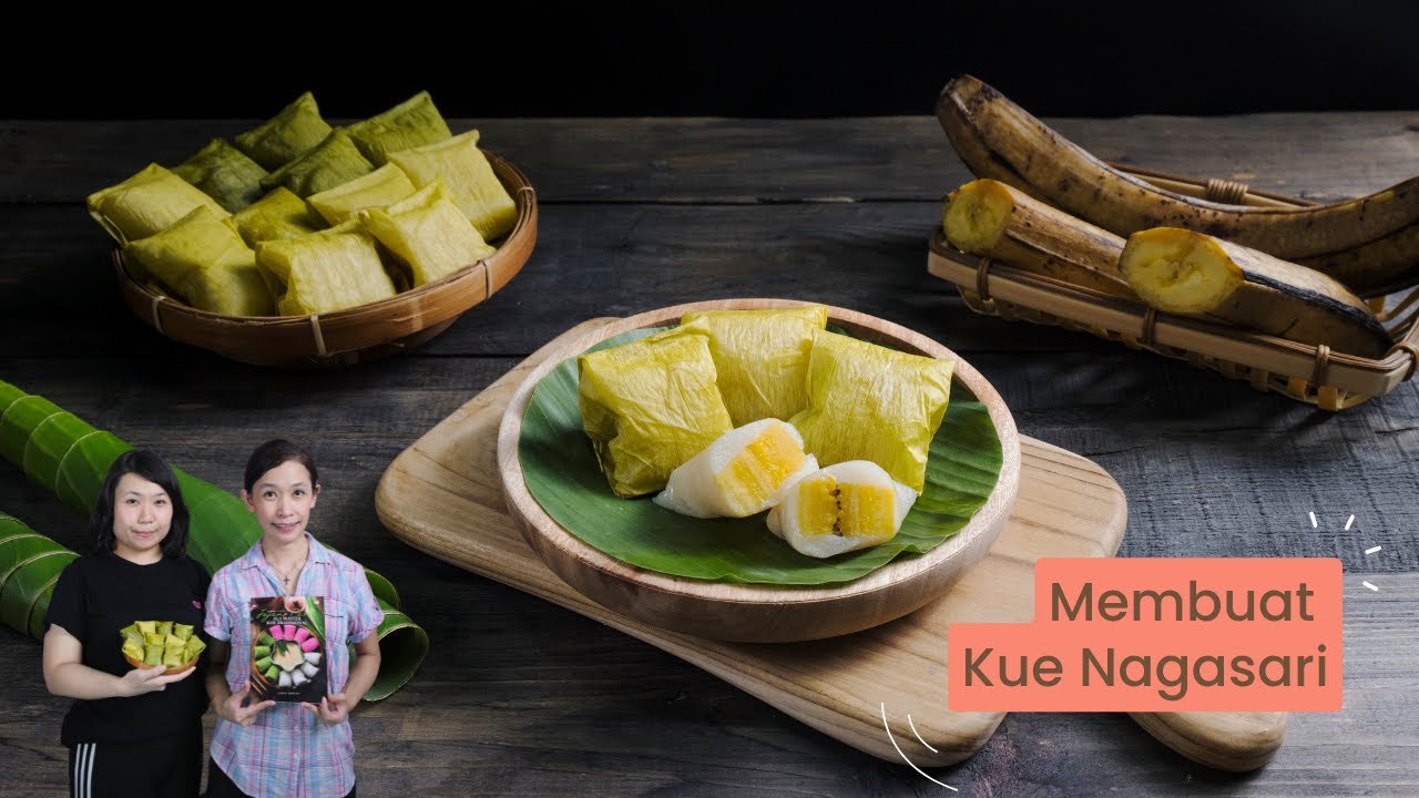 Membuat Kue Nagasari atau Kue Pisang