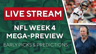 LIVE STREAM WEEK 4 NFL Picks Predictions and Best Bets The Early EdgE