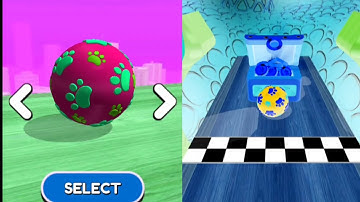 Going Ball  vs Reverse Speed Run   Walkthrough ,iOS Android Colour Ball Run New Update (part : 385 )