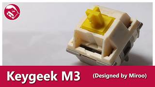 Big PP energy | Keygeek M3 linear switch sound test review