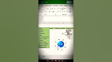 Best Tricks For Excel 🤔✅ #shorts #excel #asmr #youtubeshorts