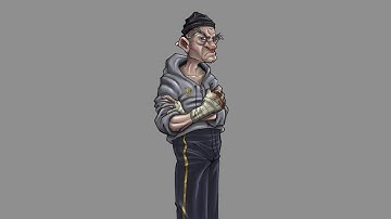 Bully Beta - Alpha Mr. Grant (Hobo Fighting Moves) Recreation Mod