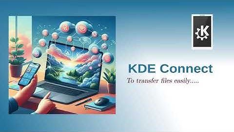 KDE Connect, Install, transfer files