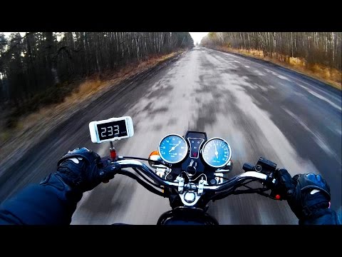 233 КМ/Ч на мопеде Альфа