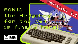 SONIC the Hedgehog for the C64 is HERE! - NEW VERSION 1.1! - How to run it on the C64 Mini/Maxi screenshot 5