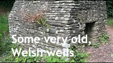Three  ancient wells in Brecon