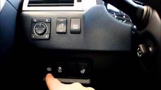 Lexus GX Interior Buttons