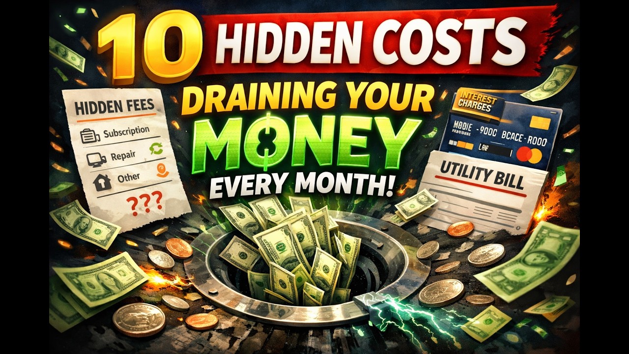 10 Hidden Costs That Are Draining Your Money Every Month - YouTube