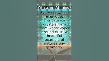 The Secret Geometry of Snowflakes! #ScienceShorts