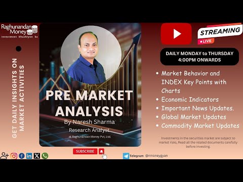 Pre Market Analysis for May 23rd, 2025 By Naresh Sharma | #Live | #RMoney