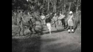 Malaysia 1952:  Kebun Bahru, kurungan, Johor, fighting