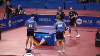 Tischtennis Ndm Trier 20100307 Ovtcharov 4 Baum, Patrick 13 Hielscher 5 Steger Satz 7 Ab 6 3
