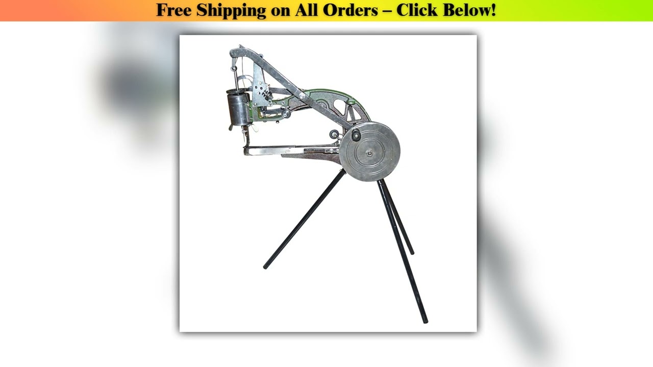 1pc New Manual Industrial Shoe Making Sewing Machine Equipment  Easy To Carry Sewing Machine Shoe