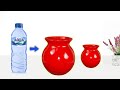 Pembuatan Vas Bunga Dari botol plastik Balon