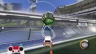 OBS Controller Overlay Test in Rocket League (4K)