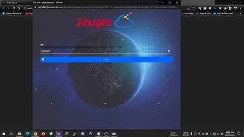 Ruijie RG-EG105GW(T) Setting Captive Portal (Login Page) & Limit  Speed Clients
