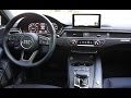 Audi A4 (w/technology package, 2017): Interior Review and Tour