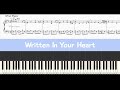 Written In Your Heart - Barbie as The Princess And The Pauper - Piano