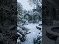 The Secret Victorian Winter Garden | Snowy Path of Silence #winterambience #relaxingmusic #piano