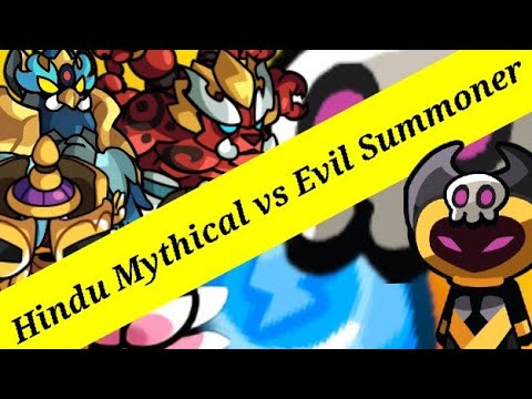 Karma Mythicals VS The Evil Summoner Hard | Summoner's Greed