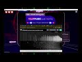 AudioMech's spectrum visualization on its pause menu (feat. WebAudio API reassigned spectrogram vis)
