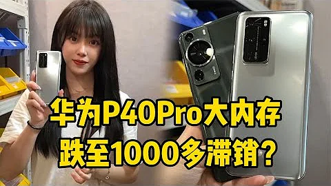 华为老旗舰没人要，P40 Pro 跌至1000多元，还是256g大内存的！ - 天天要闻
