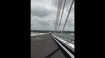 Cầu Rạch Miễu 2 nối liền Tiền Giang Bến Tre Bây giờ là Đồng Tháp Vĩnh Long #shorts #caurachmieu2