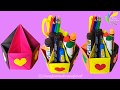 PORTA LÁPIS DE PAPEL ORIGAMI / Volta às Aulas