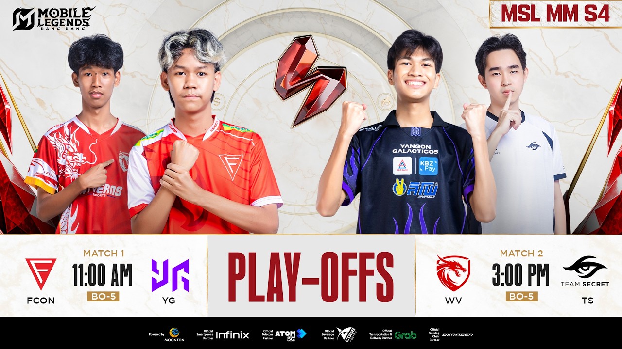 🔴 LIVE | MSL MM S4 | Playoffs Day 1