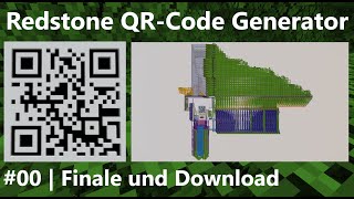 QR Code Encoder, #00 – Final and Download | Minecraft Redstone