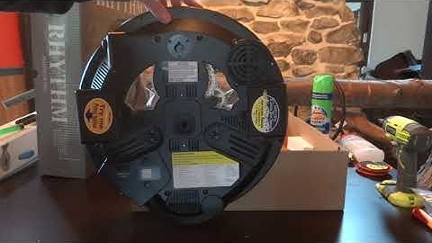 Rhythm Magic Motion Clock  Gadget  4MH886WD02 720p