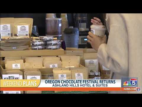 Video still: Oregon Chocolate Festival returns to Ashland this weekend