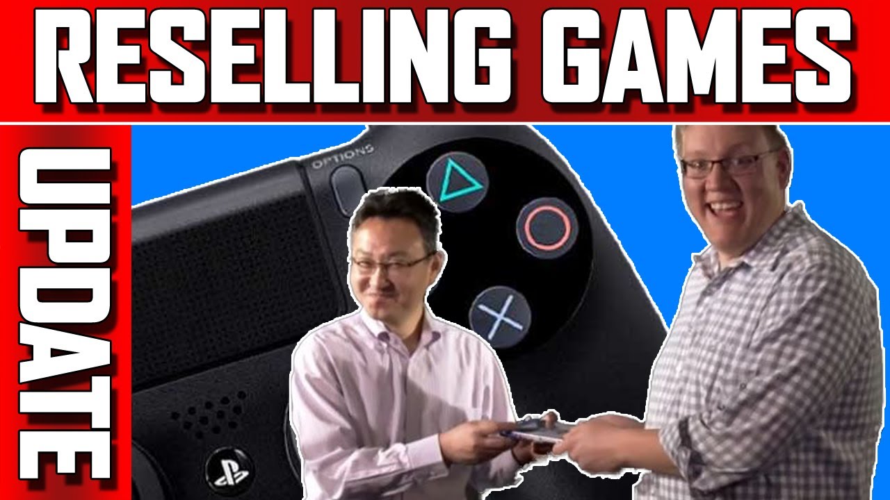 Sony Responds To Reselling PS4 Discs TOS YouTube