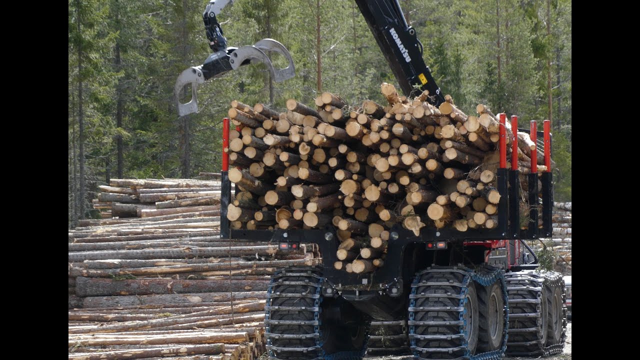 Komatsu 898  - ny monsterskotare som lastar 25 ton