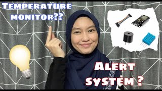 IoT Mini Project : Temperature monitor and alert system