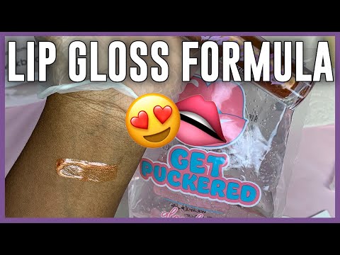 COME FARE LUCIDALABBRA | FORMULA INCLUSO! + Revisione ottenere suckered Lip Gloss Base!
