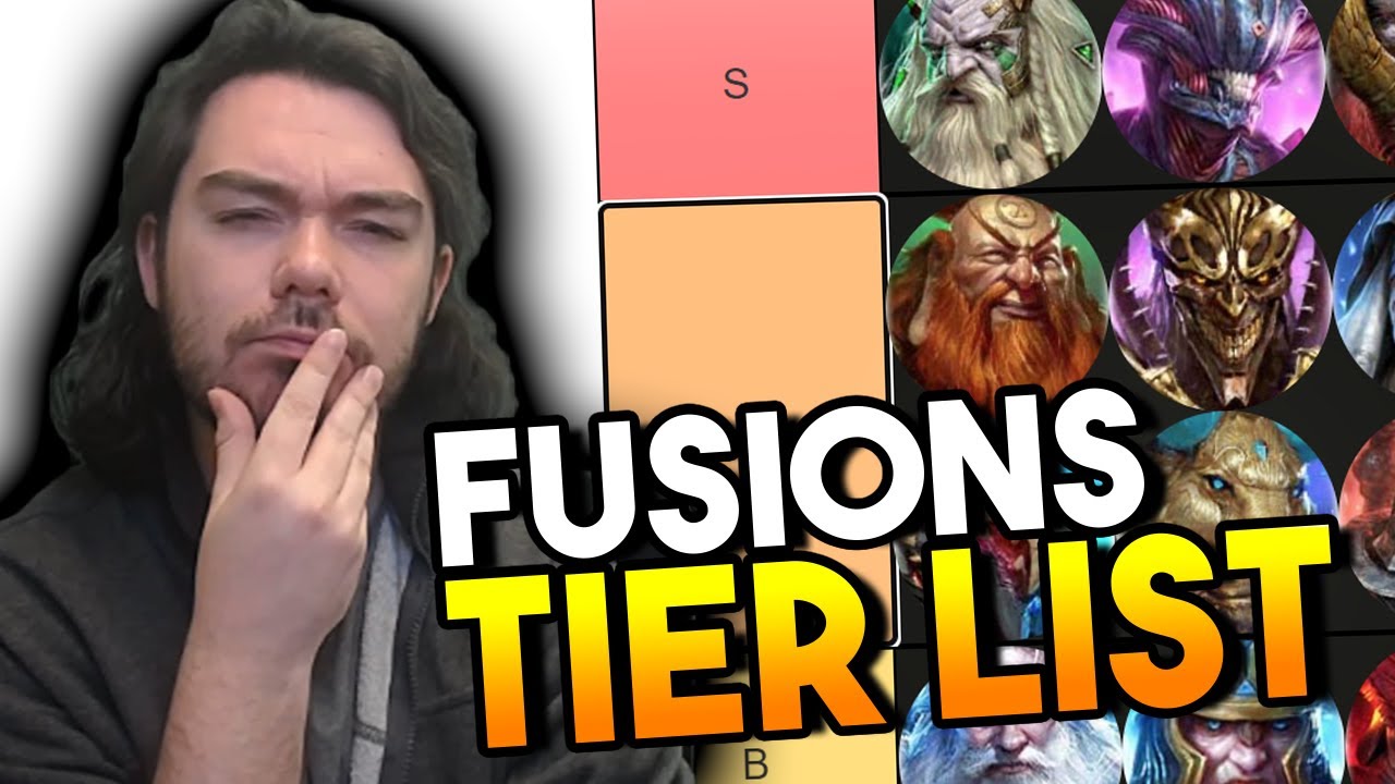 FUSIONS TIER LIST!! | Raid: Shadow Legends