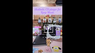 Play BTS Music on This Cute CD Player! 😍💜 #bts #shorts #kpop