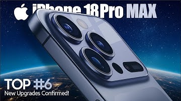 iPhone 18 Pro Max Official — 6 Major Leaks And Upgrades!