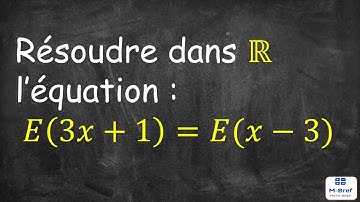 Partie Entière, exercice 4