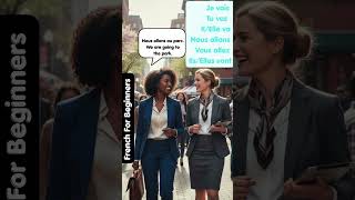 Easy French Conversation Practice: Where are you going?  #shorts