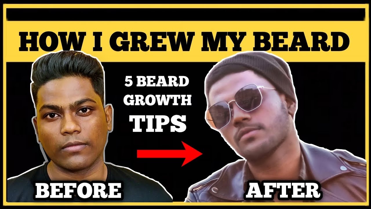 5 Beard Growth Tips For Men In Hindi How to Grow Beard Faster