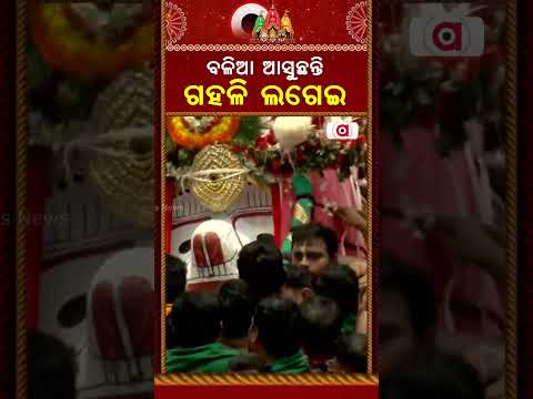 ବଳିଆ ଆସୁଛନ୍ତି ଗହଳି ଲଗେଇ | Lord Balabhadra Pahandi | Bahuda Yatra 2026 | Argus News