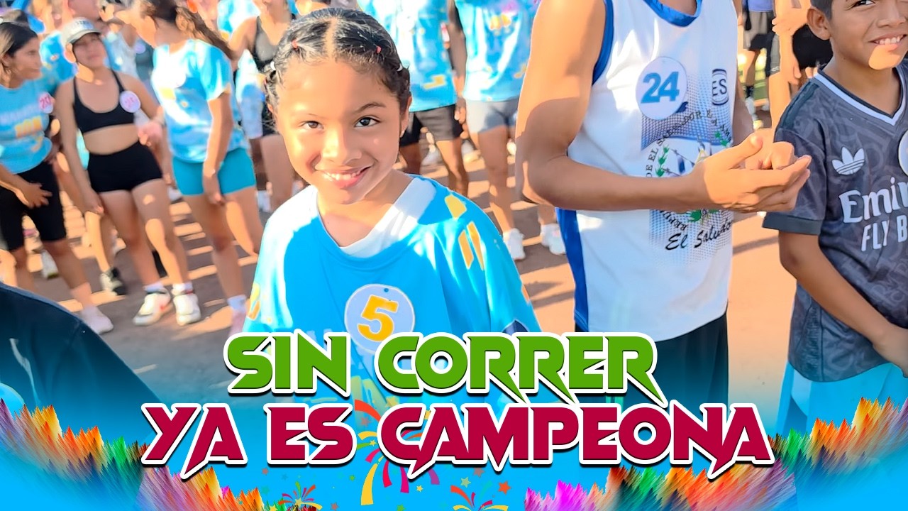 Wow! Si da las 5 vueltas automáticamente es Campeona 😱