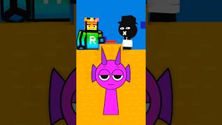 : Incredibox Sprunki - Help RainBow stop Black and collect Durple correctly.