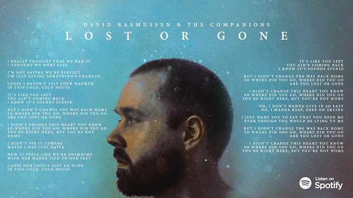 Lost or Gone - David Rasmussen & The Companions (o...